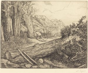 A casa dei boscaioli da Alphonse Legros