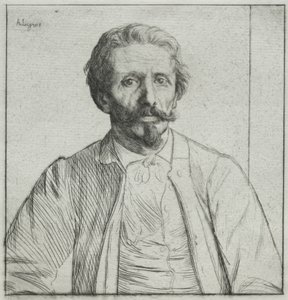 Auguste Delâtre, c. 1877 da Alphonse Legros