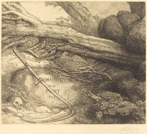 Valanga: Frontespizio per Trionfo della Morte L