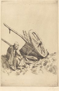 Carro rotto La charrette brisee da Alphonse Legros