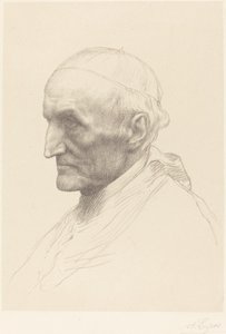 Cardinale Manning, seconda tavola da Alphonse Legros