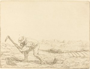 Il piocheur da Alphonse Legros
