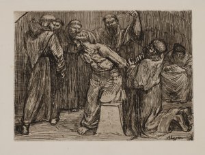 Disciplina nel monastero da Alphonse Legros