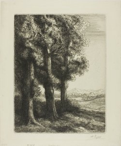 Bordo di un bosco da Alphonse Legros