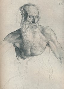 Studio di un vecchio con lunga barba, c1895, 1923