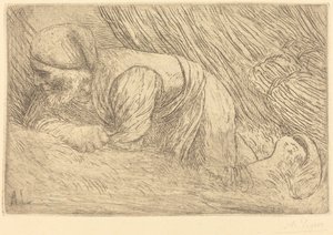 Raccoglitore di fascine (Le fagotier) da Alphonse Legros