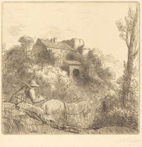 Fattoria su una collina da Alphonse Legros