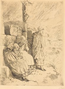 Mogli di pescatori da Alphonse Legros