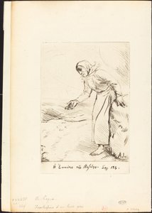 Frontespizio La mendicante di Veze da Alphonse Legros