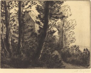 La casa del guardiano da Alphonse Legros
