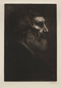 Testa di un uomo da Alphonse Legros