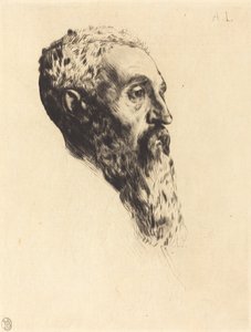 Testa di un Modello da Alphonse Legros