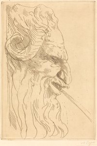 Testa di un Satiro (Tete de satyre)
