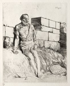 Giobbe (Prima Tavola) da Alphonse Legros