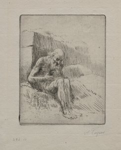 Giobbe (Seconda Tavola) da Alphonse Legros