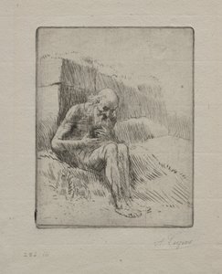 Giobbe 2ª tavola da Alphonse Legros