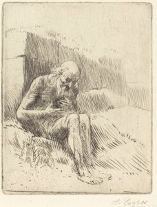 Giobbe, 2ª tavola da Alphonse Legros