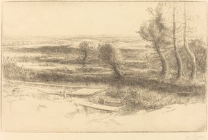 Paesaggio da Alphonse Legros