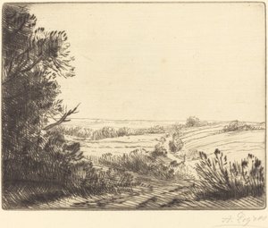 Paesaggio: strada per Horville (Paysage: Chemin d