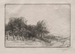 Paesaggio da Alphonse Legros