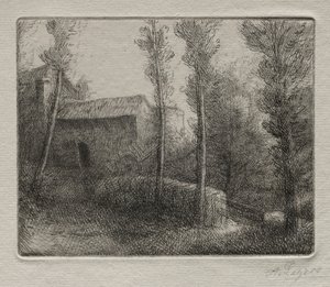Le Pont du Moulin da Alphonse Legros