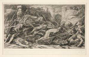 Il trionfo della morte: Dopo la battaglia da Alphonse Legros