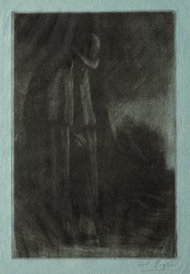 Il viaggiatore al riparo da Alphonse Legros