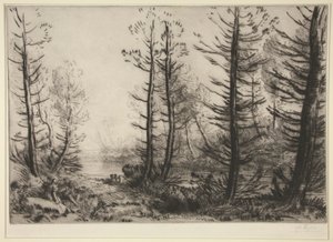 Il grande canale da Alphonse Legros