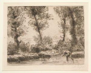 Le rive della Liane da Alphonse Legros
