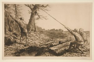 Les bucherons da Alphonse Legros