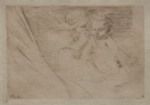 Mab e Cupido da Alphonse Legros