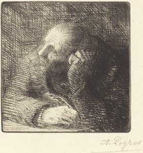 Meditazione La méditation da Alphonse Legros