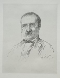 Signor Champfleury da Alphonse Legros