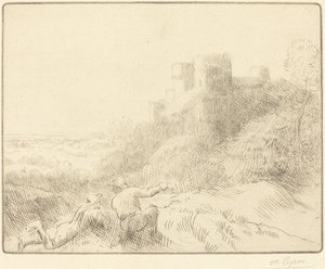 Vecchio castello da Alphonse Legros