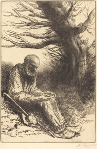 Vecchio uomo, vecchio albero da Alphonse Legros
