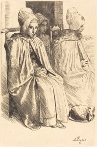 Donne Contadine di Boulogne da Alphonse Legros