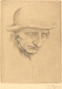 Contadino con cappello rotondo da Alphonse Legros