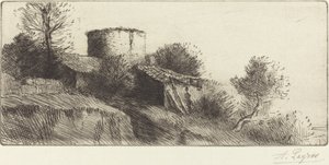 La torre dei piccioni da Alphonse Legros