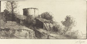 La Torre dei Piccioni (La tour aux pigeons) da Alphonse Legros