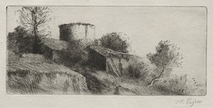 Torre dei piccioni da Alphonse Legros