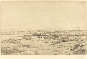 Pianura vicino a un lago (La plaine pres du lac)