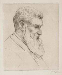 Ritratto di Craibe Angus da Alphonse Legros