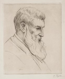 Ritratto di Craibe Angus da Alphonse Legros