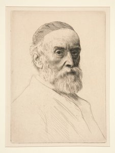 Ritratto di G.F. Watts da Alphonse Legros