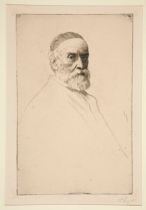 Ritratto di G.F. Watts, R.A. da Alphonse Legros