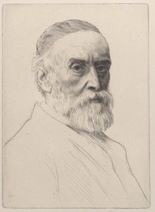 Ritratto di George Frederic Watts, 1879 da Alphonse Legros