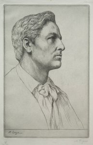 Ritratto di Sir Charles Holroyd da Alphonse Legros