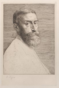 Ritratto di Sir Edward John Poynter da Alphonse Legros