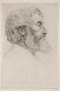 Ritratto di Sir Frederick Leighton (Prima tavola)