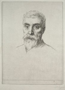 Ritratto di Sir Hiram S. Maxim